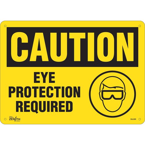 SGL899-"Eye Protection Required" Sign