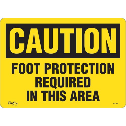 SGL904-"Foot Protection Required" Sign