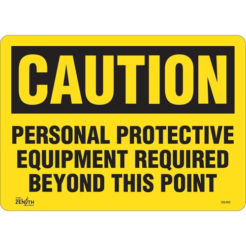 SGL922-"Personal Protective Equipment Required" Sign