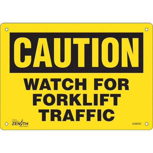SGM030-"Watch For Forklift" Sign