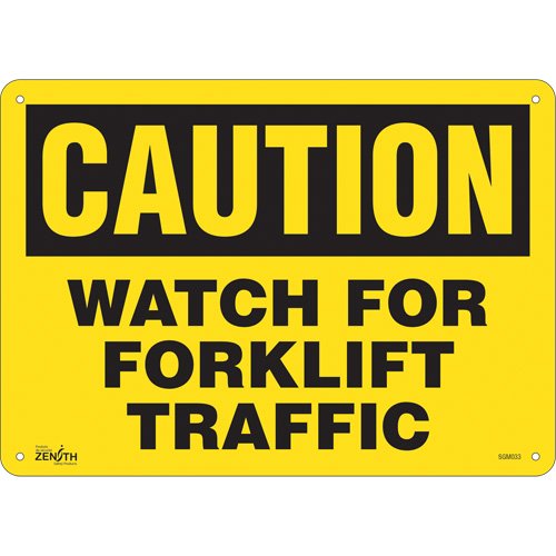 SGM033-"Watch For Forklift" Sign