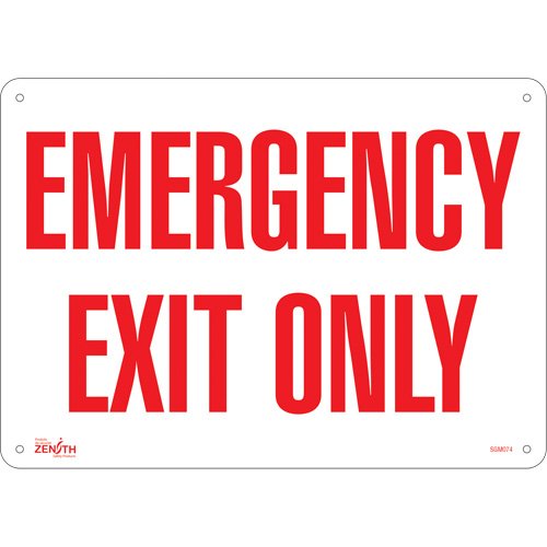 SGM074-"Emergency Exit" Sign