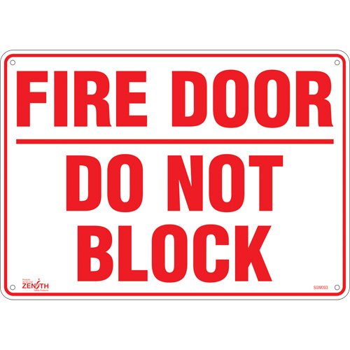 SGM093-"Fire Door" Sign