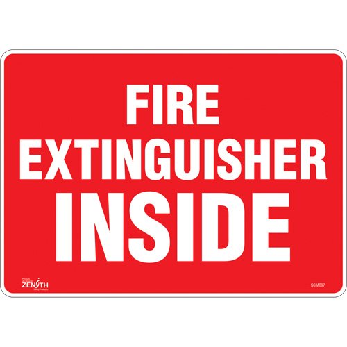 SGM097-"Fire Extinguisher Inside" Sign