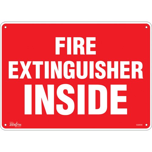 SGM099-"Fire Extinguisher Inside" Sign