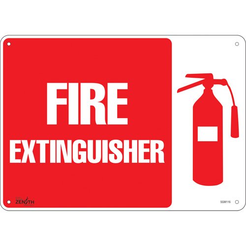 SGM116-"Fire Extinguisher" Sign