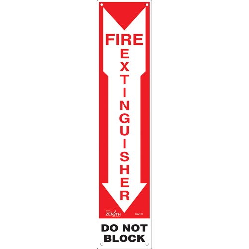 SGM125-"Fire Extinguisher - Do Not Block" Sign