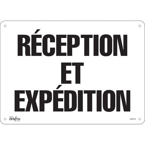 SGM176-"Réception et Expédition" Sign