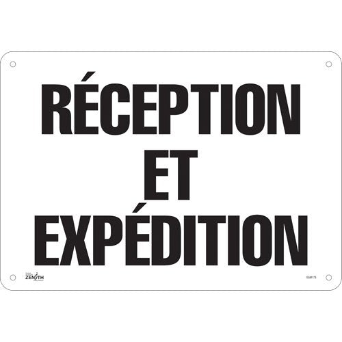 SGM178-"Réception et Expédition" Sign