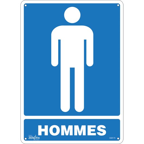 SGM179-"Hommes" Sign