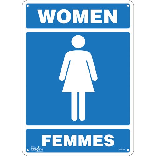 SGM189-"Women - Femmes" Sign