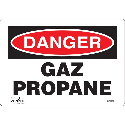 SGM329-"Gaz Propane" Sign