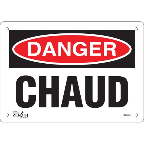SGM459-"Chaud" Sign