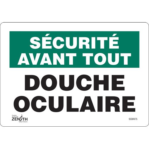 SGM475-"Douche Oculaire" Sign
