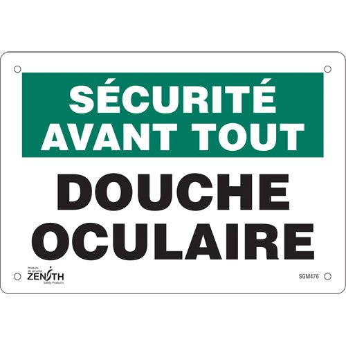 SGM476-"Douche Oculaire" Sign