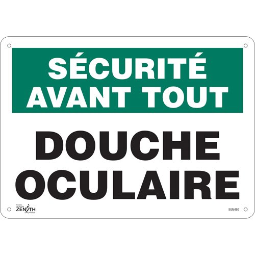 SGM480-"Douche Oculaire" Sign
