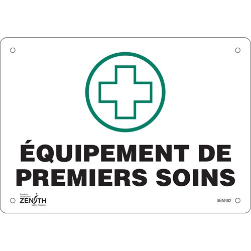 SGM482-"Premiers Soins" Sign