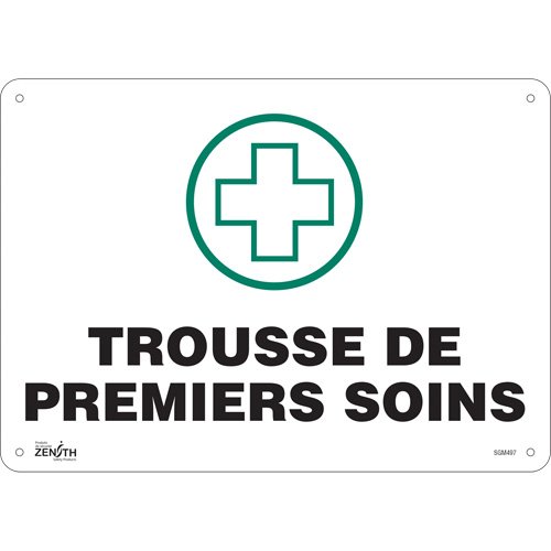 SGM497-"Premiers Soins" Sign