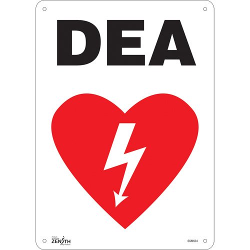 SGM504-"DEA" Sign