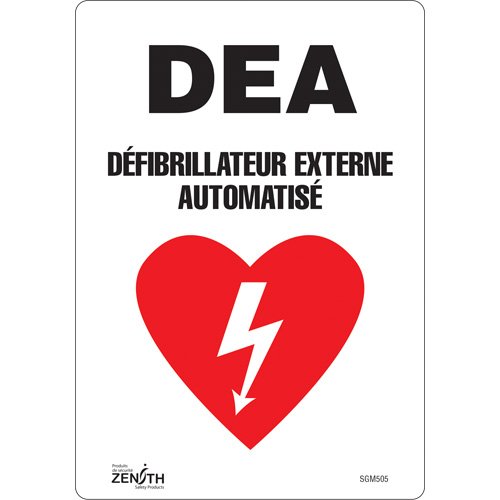 SGM505-"DEA" Sign