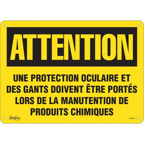 SGM545-"Protection Oculaire" Sign