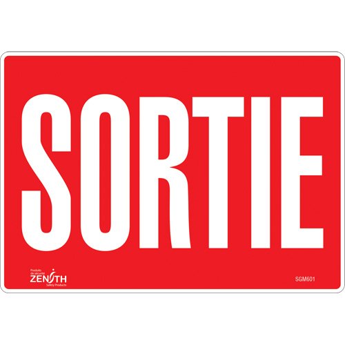 SGM601-"Sortie" Sign