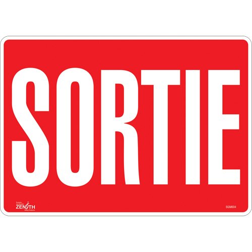 SGM604-"Sortie" Sign