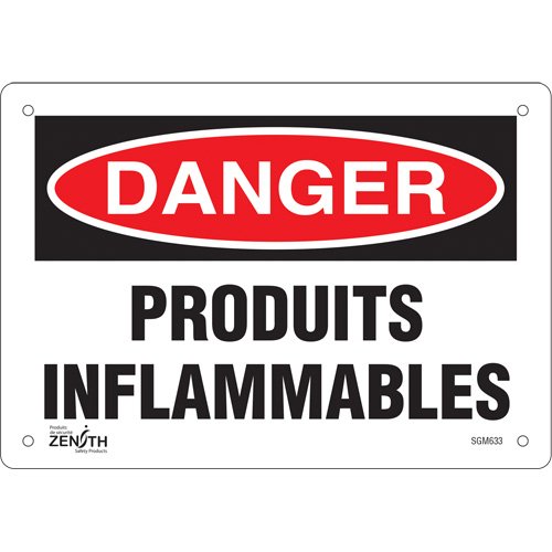 SGM633-"Produits Inflammables" Sign