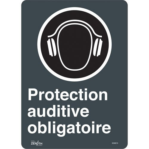 SGM679-"Protection Auditive Obligatoire" Sign