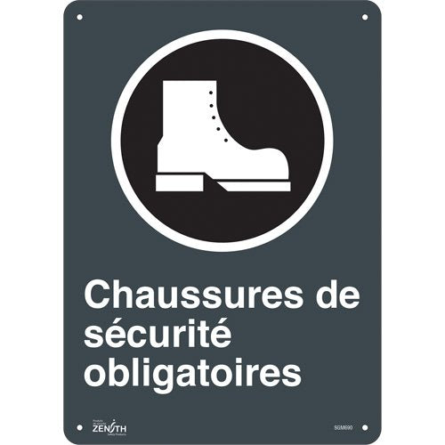 SGM690-"Chaussures De Sécurité Obligatoires" Sign