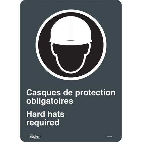 SGM697-"Hard Hats Required" Sign
