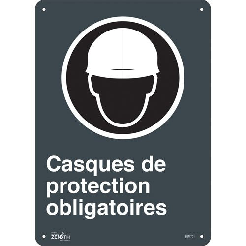 SGM701-"Casques De Protection Obligatoires" Sign