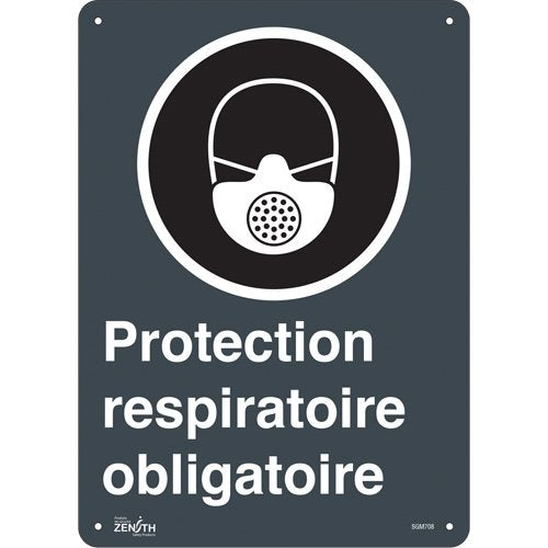 SGM708-"Protection Respiratoire Obligatoire" Sign