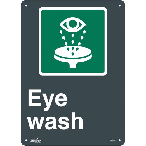 SGM762-"Eye Wash" Sign