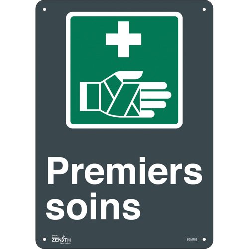 SGM783-"Premier Soins" Sign