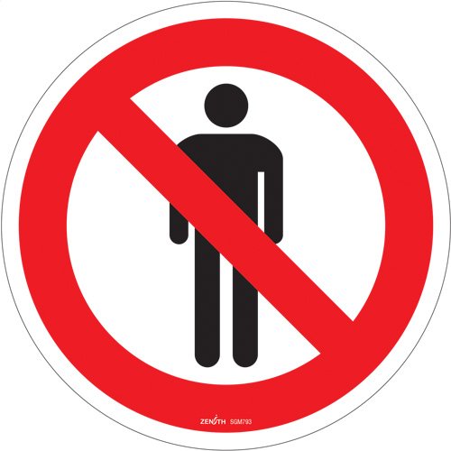SGM793-Do Not Enter CSA Standard Safety Sign