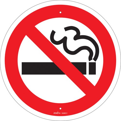 SGM812-No Smoking CSA Standard Safety Sign