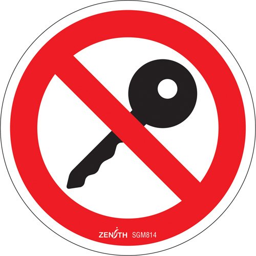 SGM814-Turn Off Engine CSA Standard Safety Sign