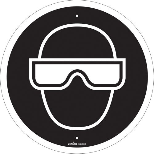 SGM830-Eye Protection Required CSA Standard Safety Sign