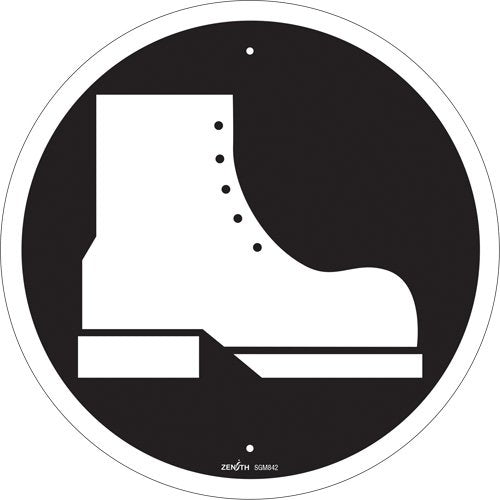 SGM842-Foot Protection Required CSA Standard Safety Sign