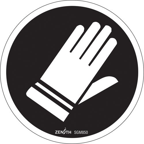 SGM850-Hand Protection Required CSA Standard Safety Sign