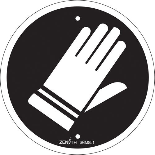 SGM851-Hand Protection Required CSA Standard Safety Sign
