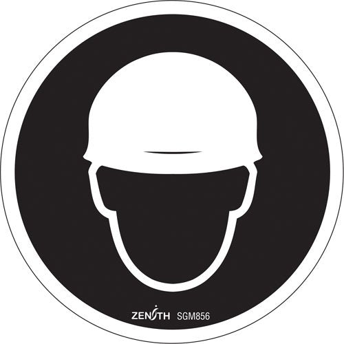 SGM856-Hardhat Protection Required CSA Standard Safety Sign