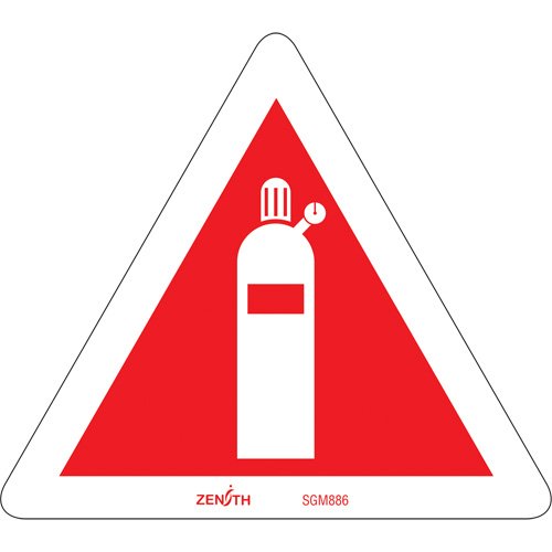 SGM886-Compressed Gas CSA Standard Safety Sign