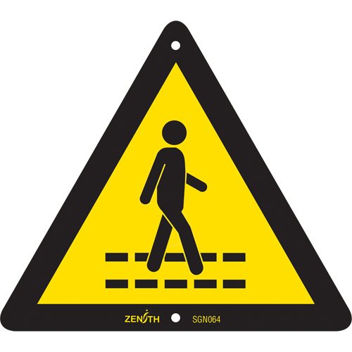 SGN064-Pedestrian Safety Lane CSA Standard Safety Sign