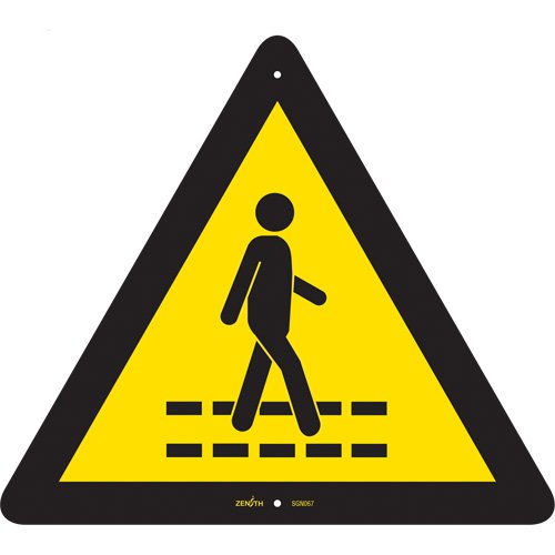 SGN067-Pedestrian Safety Lane CSA Standard Safety Sign