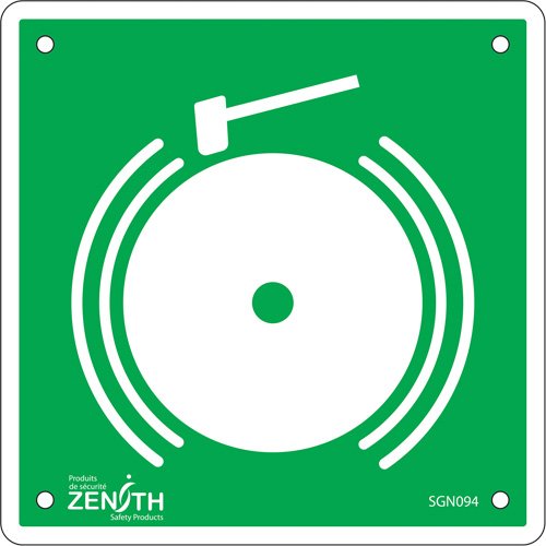 SGN094-Emergency Alarm CSA Standard Safety Sign