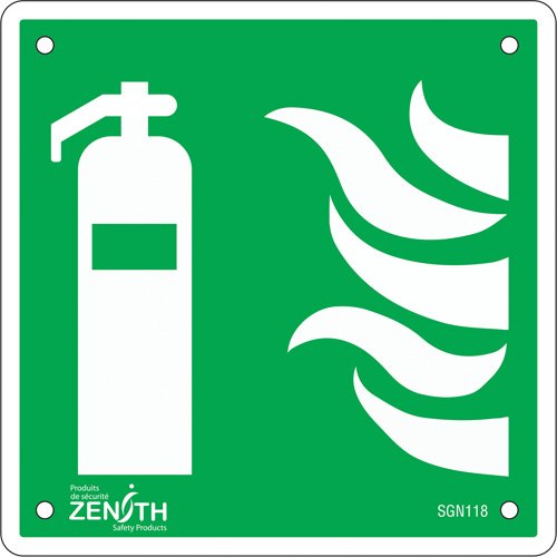 SGN118-Fire Extinguisher CSA Standard Safety Sign