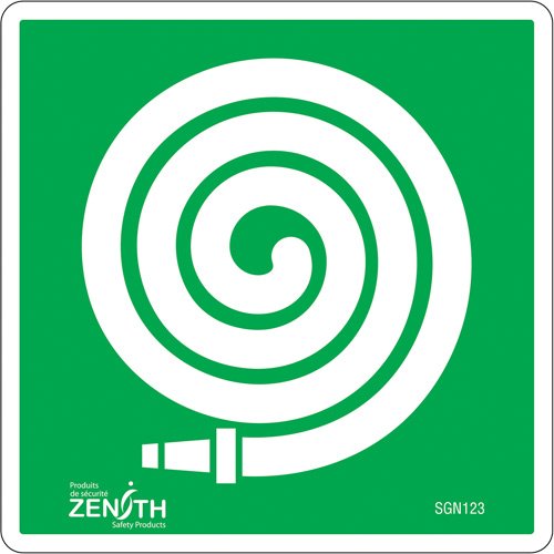 SGN123-Fire Hose CSA Standard Safety Sign
