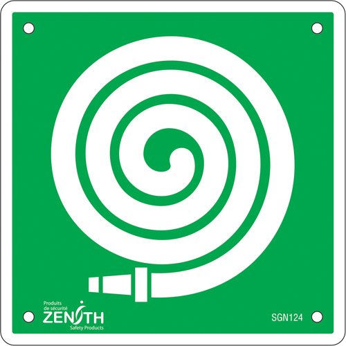 SGN124-Fire Hose CSA Standard Safety Sign
